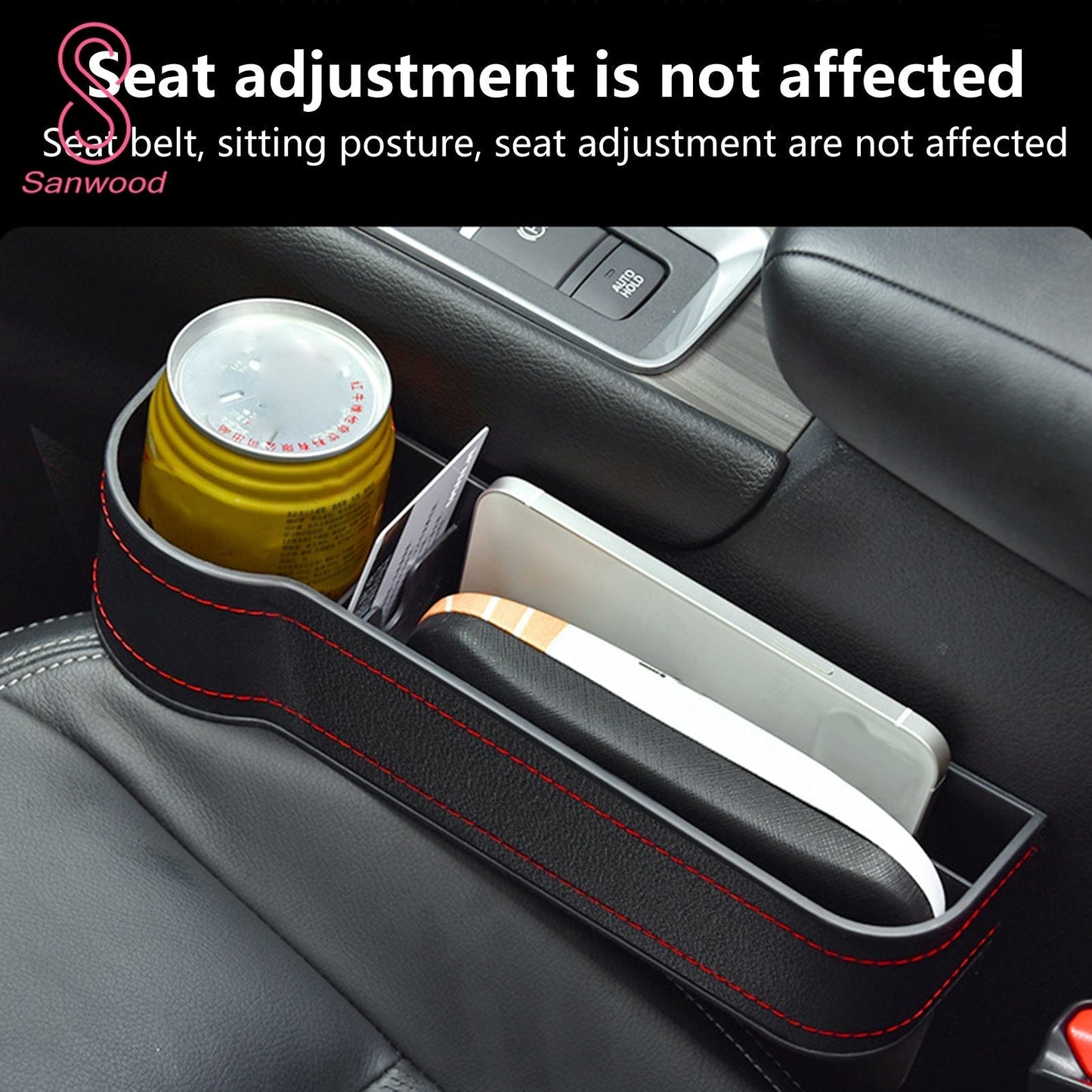 Pack of 2 Car Seat Gap Filler (Imported High Quality)