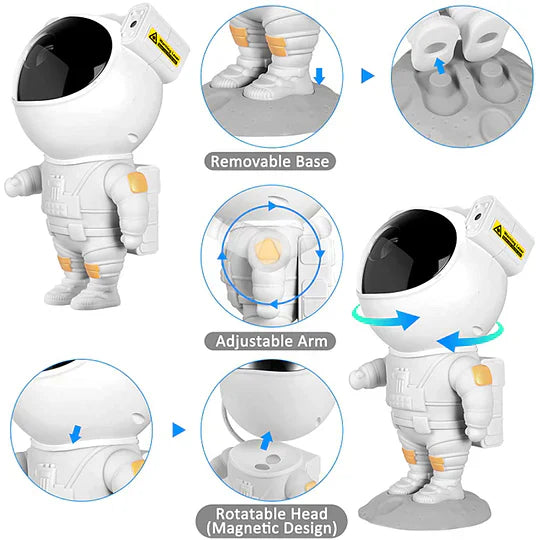 Astronaut Star Light Projector Lamp