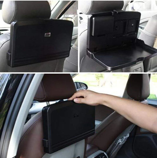 Folding Car Back Seat Table Stand