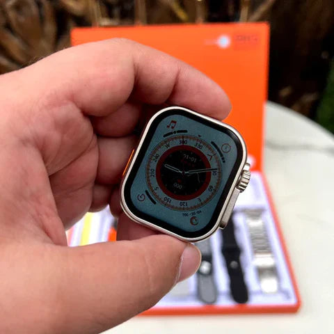 SMART WATCH ULTRA With 7 Different STRAP FULL HD 2.01 Infinity Display