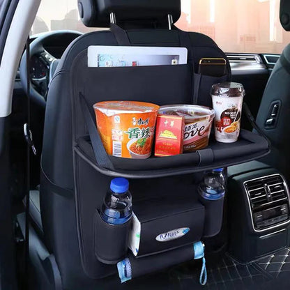 Leather Car Back Seat Hanging Organizer