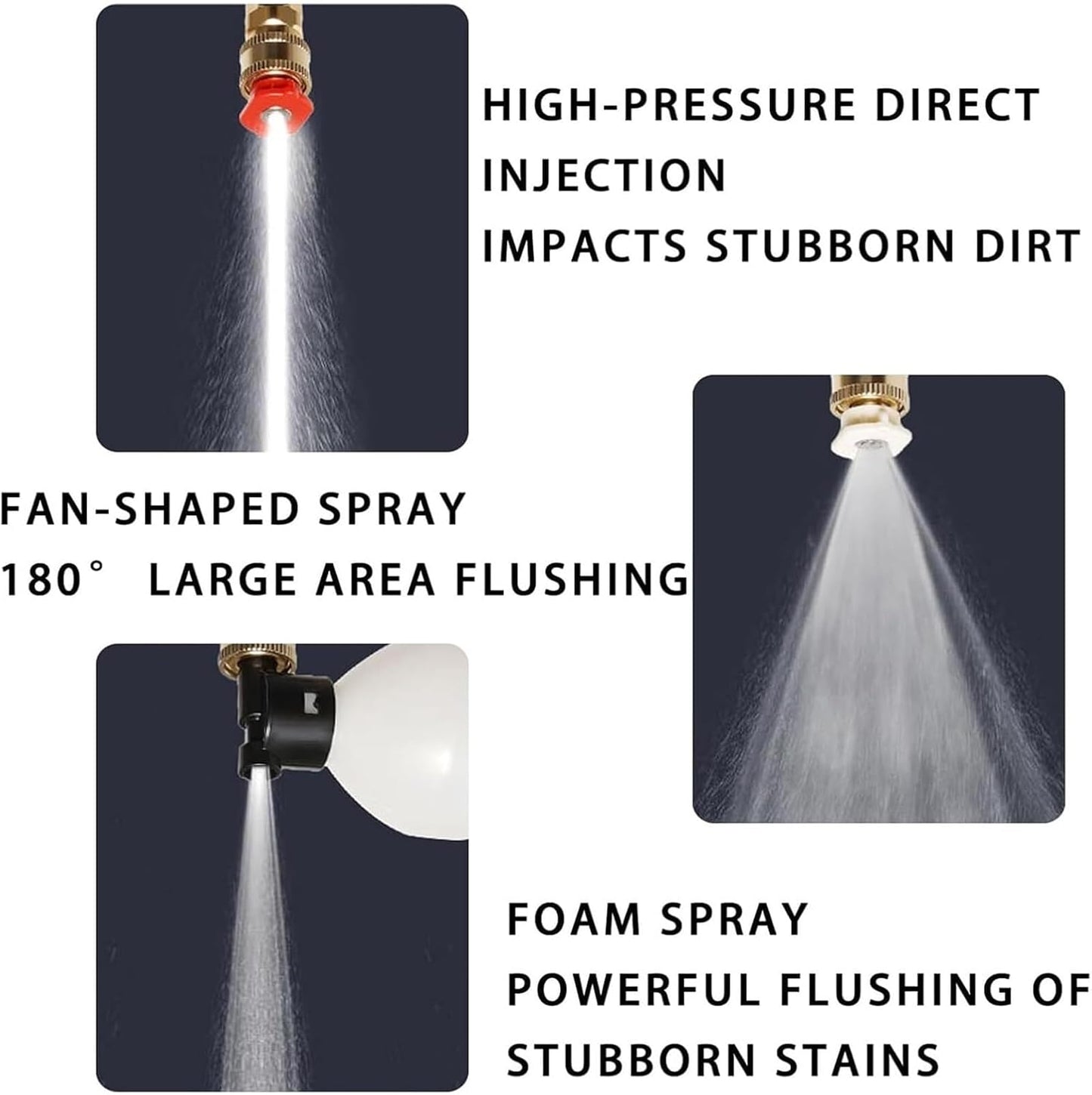 48V Rechargeable Pressure Washer Gun